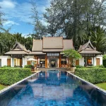 Luxurious villa with serene swimming pool