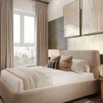 Light, modern bedroom, Viridian Manchester
